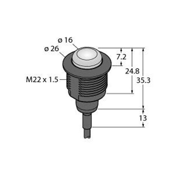 LED Signal Light Beacon   S22L2SRGB7 image 1