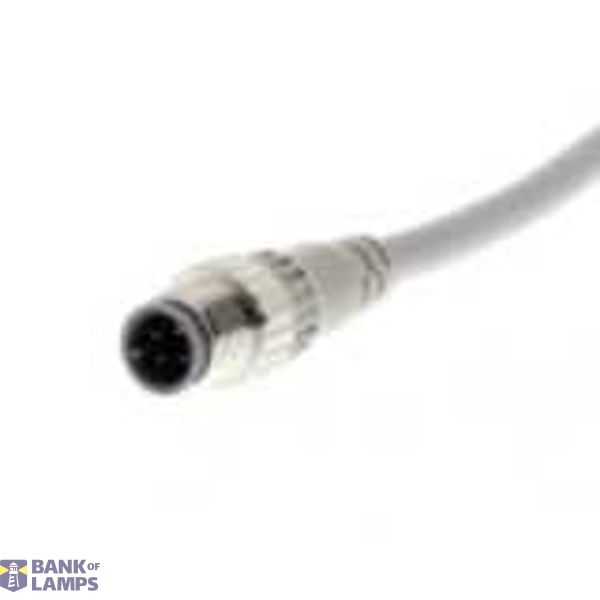Sensor cable, M12 straight plug (male), 4-poles, A coded, PVC fire-ret image 1