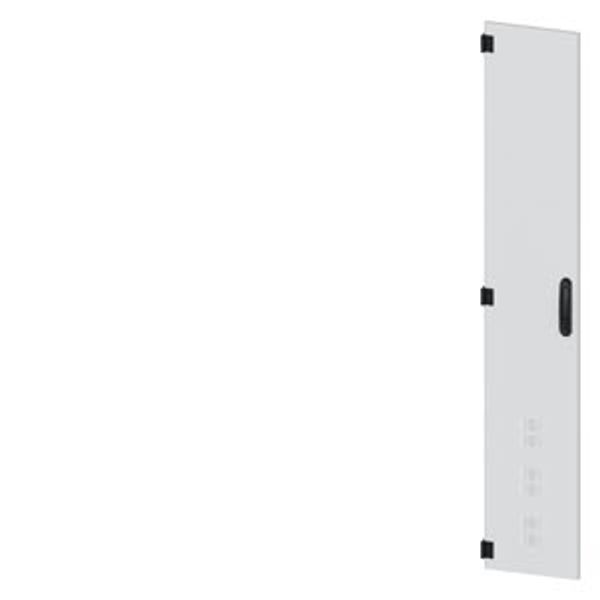 SIVACON, door, left, ventilated, IP40, H: 1800 mm, W: 300 mm, RAL 7035 image 1