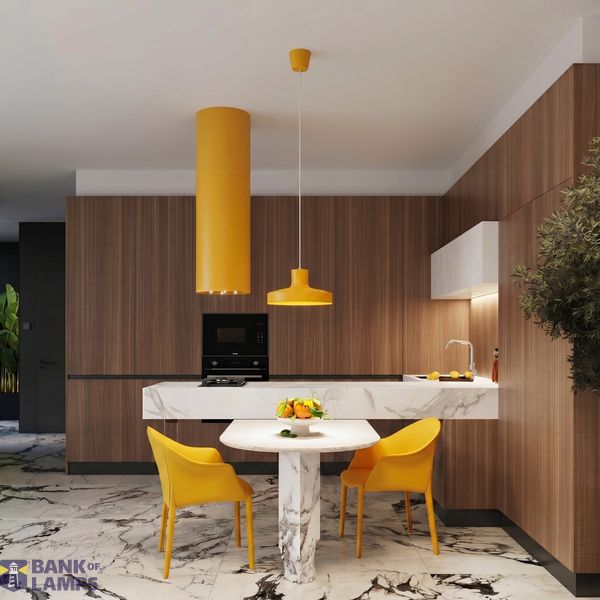 Pendant lamp BILO yellow image 5