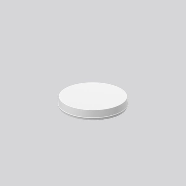 Replacement cover, plastic glass D 380 H 60 colour: white image 1