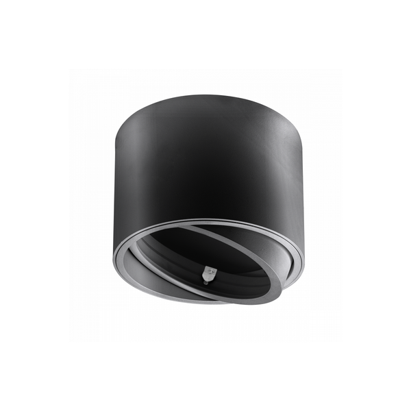 Ceiling luminaire ISUMI with adjustment, ES111, GU10, 130x100 mm, IP20, black image 1