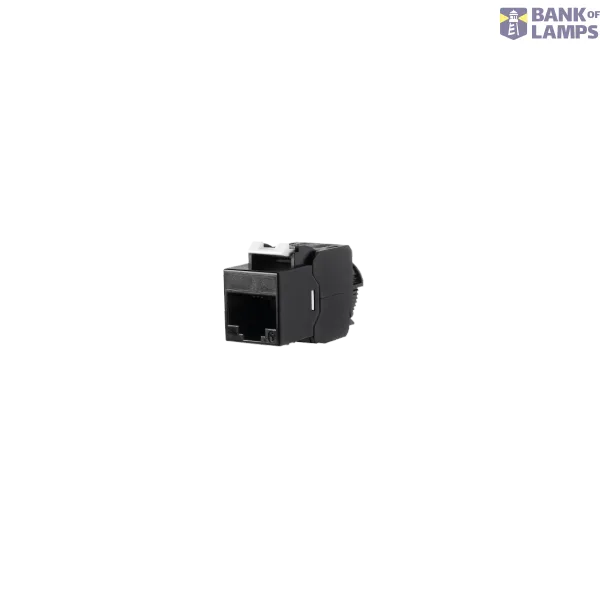 RJ45 JACK CAT6 BLACK UNSHIELDED 20-PACK image 1