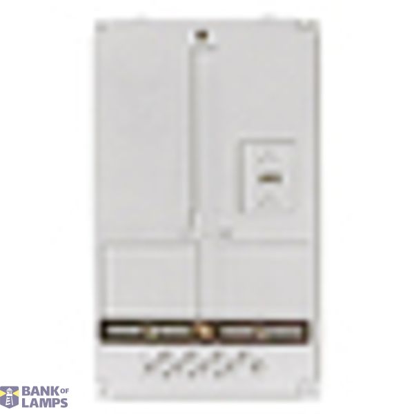 Meter panel grey with metal fixing image 2