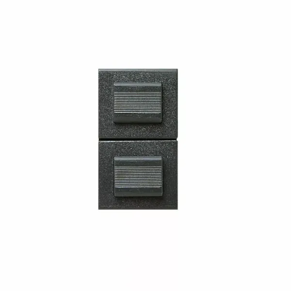 TWIN 10A SINGLE POLE PUSH TO MAKE RETRACTIVE image 1