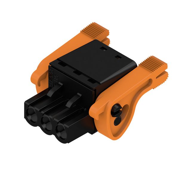 PCB plug-in connector, female plug, 5.08 mm, Number of poles: 3, 180°, PUSH IN with actuator, Clamping range, max. : 3.31 mm², Box image 3