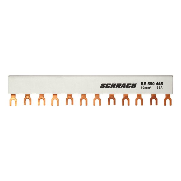 3-phase Busbar for 4xBE5, 45mm fork type (The price is shown without markup on metals. Request a quote for accurate information) image 1
