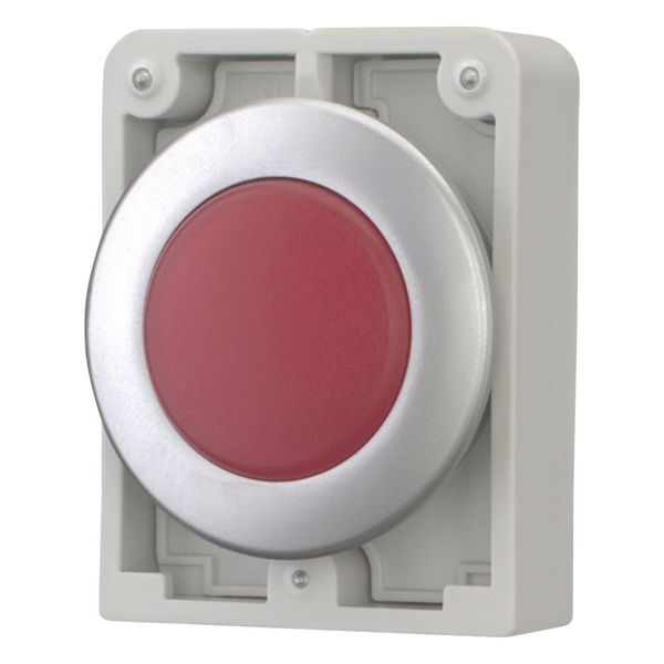 M30C-FL-R Indicator light, RMQ-Titan, Flat, Red, Metal bezel image 5