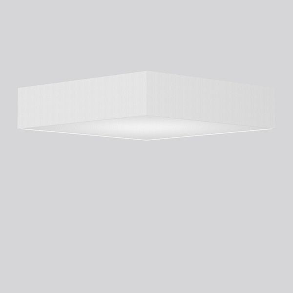 Shade L 1100 B 1100 H 250, Fabric Chintz colour: white image 1
