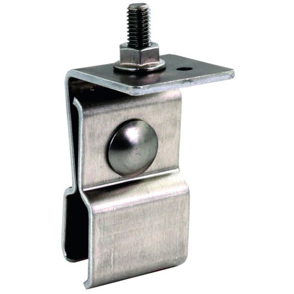 Holder f. metal roof w. clamping seam (Zambelli RIB-ROOF) 18/22mm  StS image 1