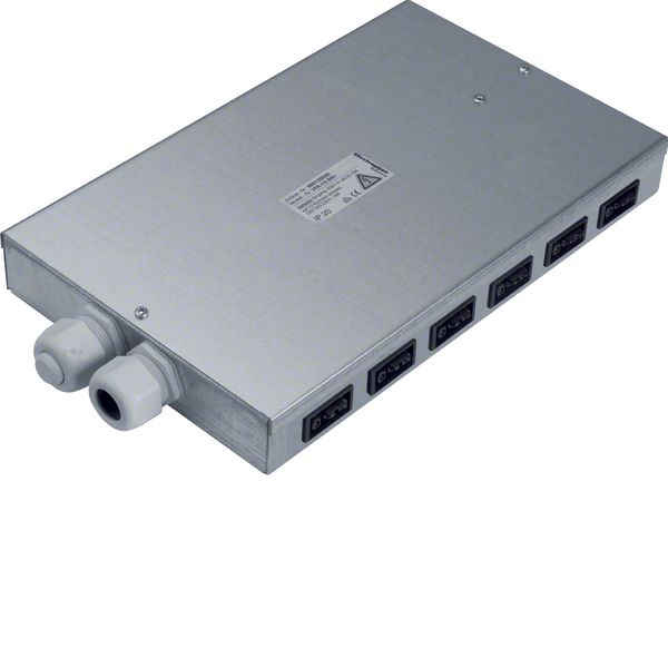 consolidation point power WA 6 sock. wh image 1