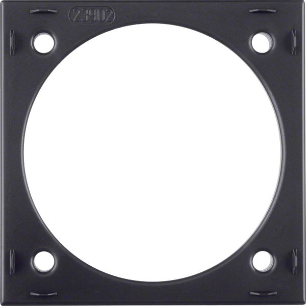 Integro Flow, Surface-Mounted Spacer Ring Anthracite Glossy image 1