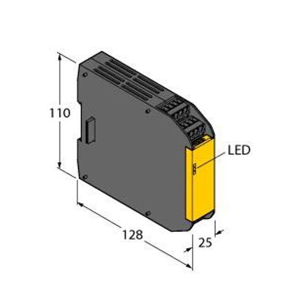 Safety Module Two-channel Safety Relay Output   XS1RO image 1