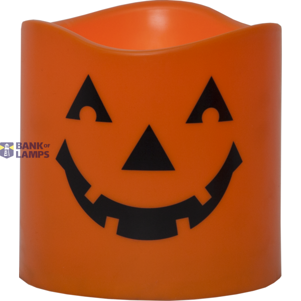 LED Pillar Candle Halloween image 2
