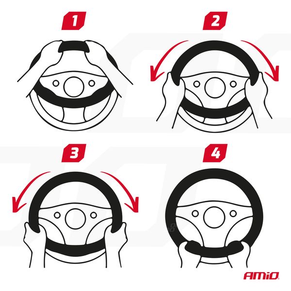 Steering wheel cover SWC-42-M (37-39cm) image 1