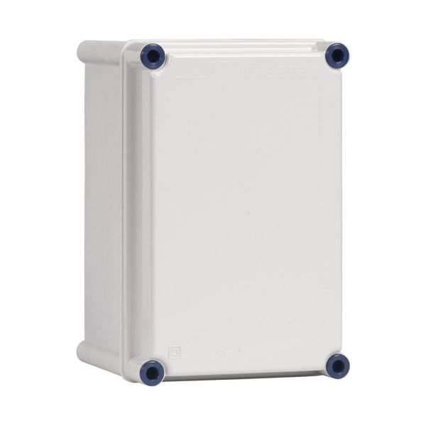 Empty enclosure RAL7035 without mounting plate, 270X180 image 2