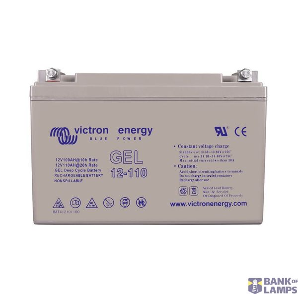 Victron Energy Akumulators 12V/110Ah Gel Deep Cycle Batt. image 1