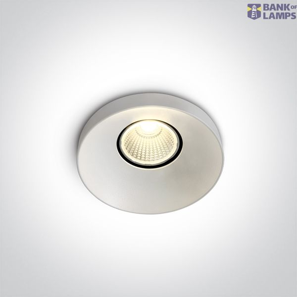 WHITE LED 8W WW 60deg IP20 230V image 1