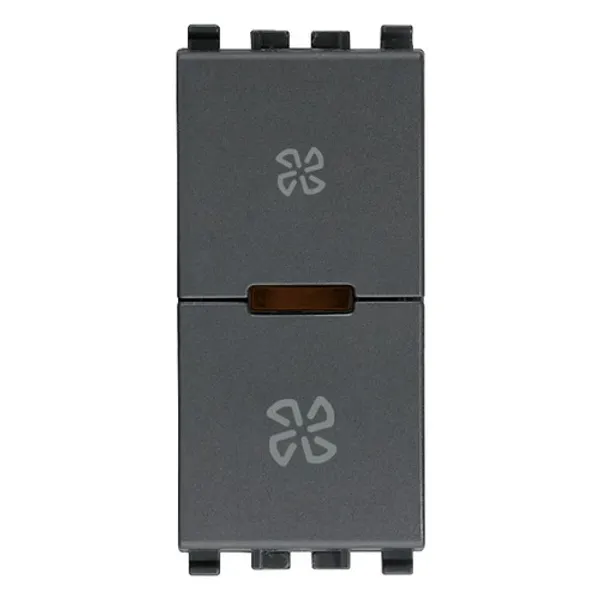 Dimmer for fans 220-240V grey image 1