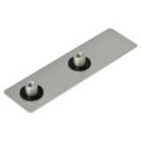 Mounting Kit for D41L, 1 x Aluminium protective plate, 2x Aluminium th D41L8013E image 3