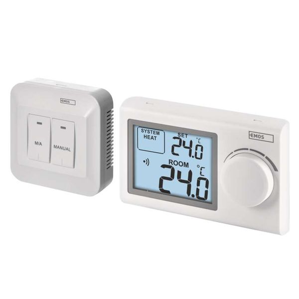 Room manual wireless thermostat P5614 image 1