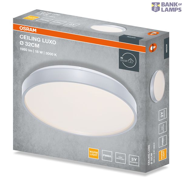 CEILING LUXO 18W 830 IP20 SI OSRAM image 2