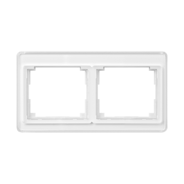 cover frame SL500 alpine white 2-fold insect screen. image 3