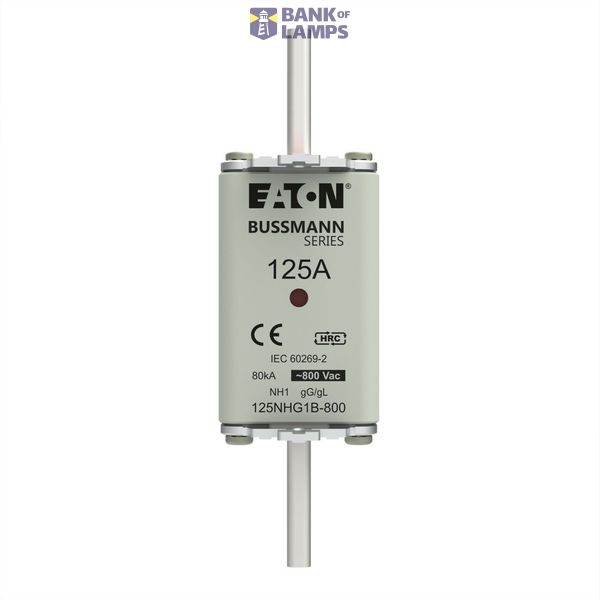 Fuse-link, LV, 125 A, 800 V AC, NH1, Class gG/gL image 2