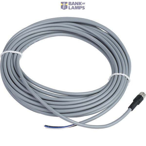 FEMALE 1/2INCH 20UNF PREWIRED CONNECTOR 3 PIN ELBOWED 20M PUR CABLE (C image 5
