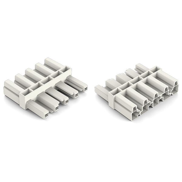 Intermediate coupler 5-pole Cod. A white image 1