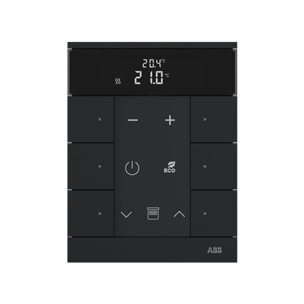 SBR-F-6.0.1-885 | ABB-free@home | Tenton 6 RTC sensor, matte black image 1