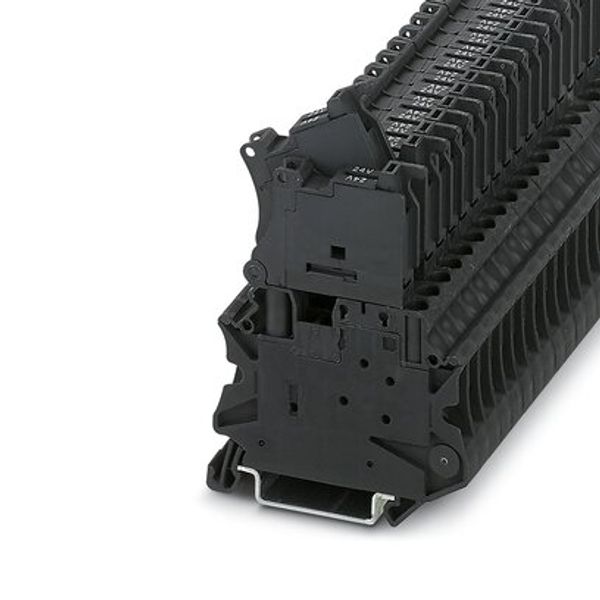 UT 4-HESILED 24-P/P - Fuse modular terminal block image 1