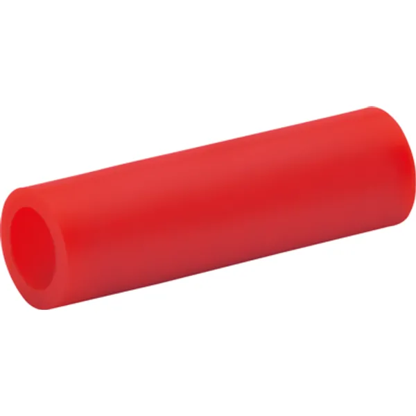 Butt connectorwith insulation, 0.5-1.0 mm², red, 17 mm, 770 image 1