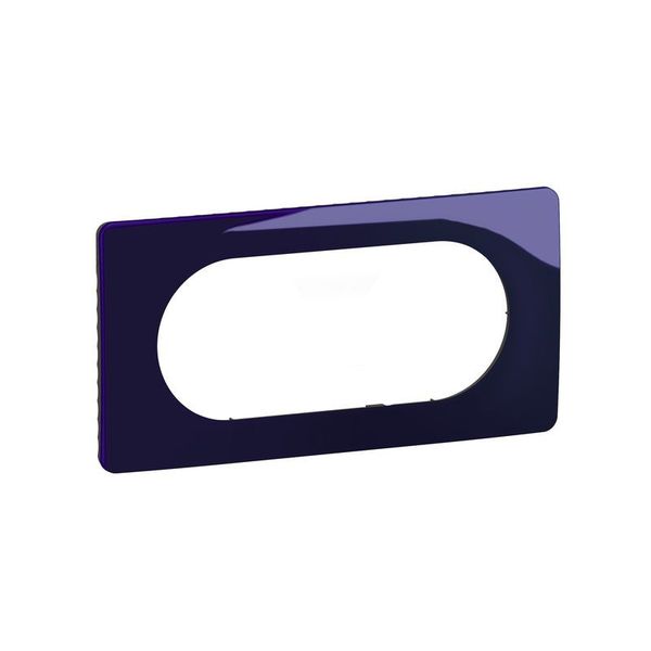 PLATE 2G LARGE BLEU DE FOUR image 2