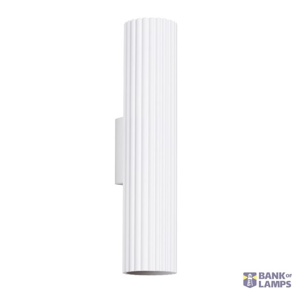 MINIMALIST WALL LAMP WHITE CARBON ILLUMINATING UP AND DOWN FOR BEDROOM image 2
