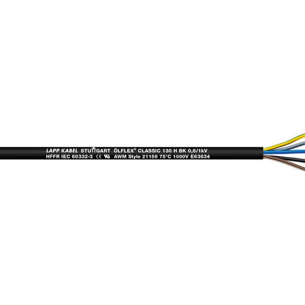ÖLFLEX CLASSIC 130 H BK 0,6/1 kV 5G2,5 image 2