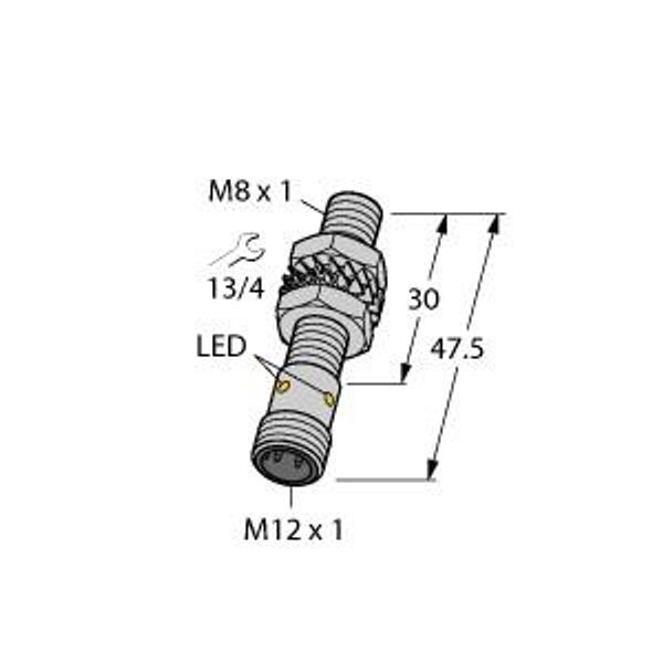 Inductive Sensor   BI3U-EMT08-AP6X-H1341 image 1