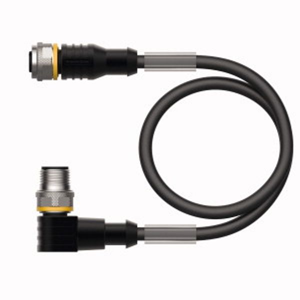 Actuator and Sensor Cable, PUR Extension Cable   RKC4.5T-2-WSC4.5T/TXL image 1