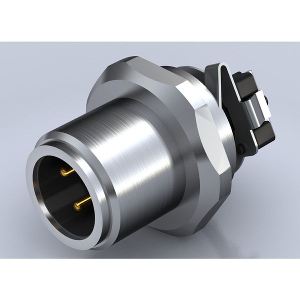 Built-in plugs, M12, Mounting thread: M 14, Number of poles: 5, Strand / cable length: image 1