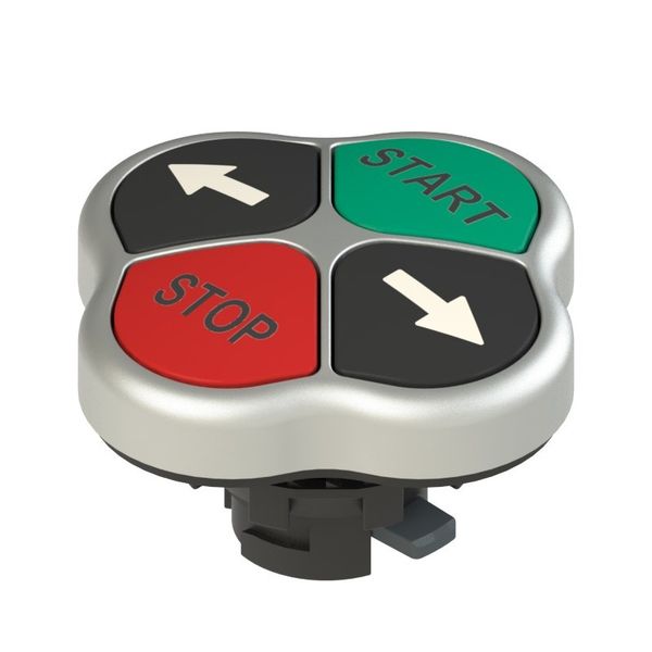Quadruple pushbutton image 1