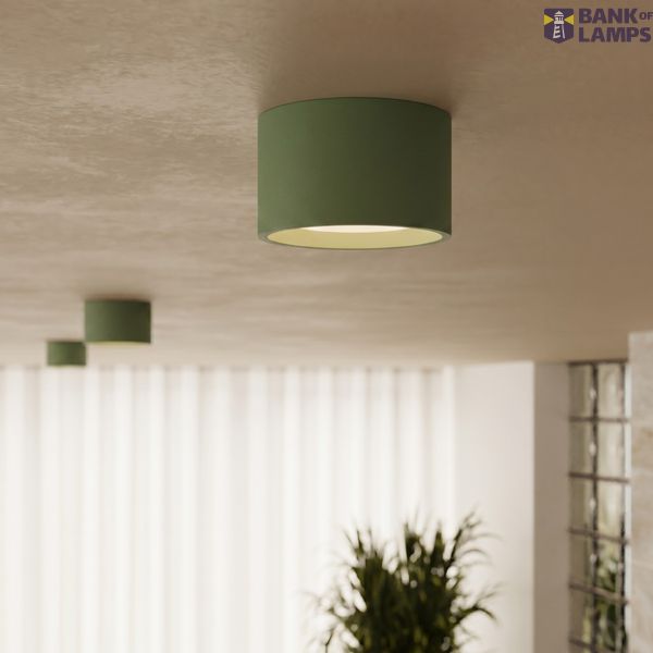 Ceiling lamp MODO 1 olive green Gx53 image 4