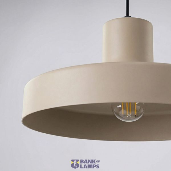 Pendant lamp BILO taupe image 4