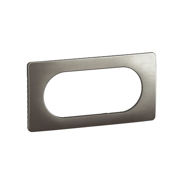 PLATE 2G LARGE SATIN STEEL image 5