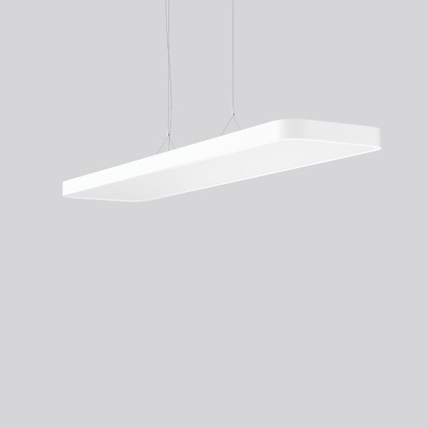TRIONA rectangle, 101 W, 12200 lm, 830, white, DALI Pendant luminaires image 1
