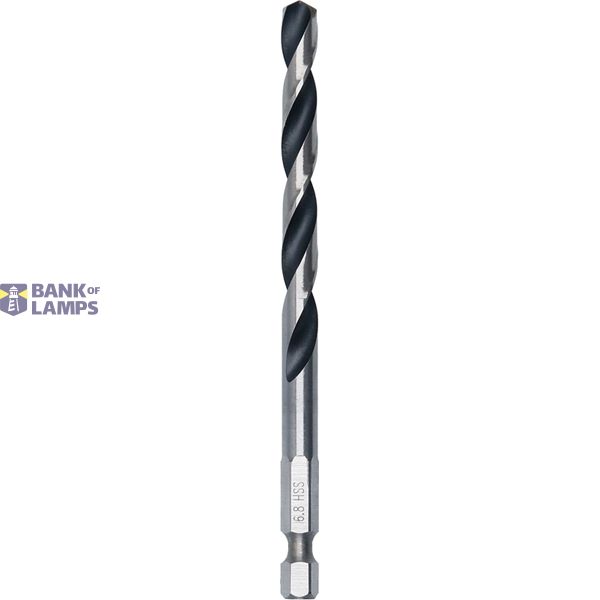 HSS PointTeQ Hex Drill Bit 6.8mm 1 pcs. image 1