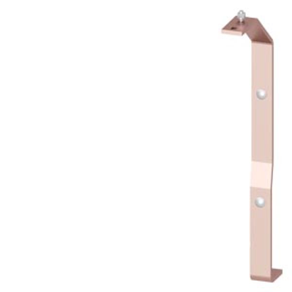 copper connection ACB to MBB N 3WA size 1 (1250 A), fixed-mounted version, connection: bottom, position N: bottom, N version: 100%, cable connection image 1