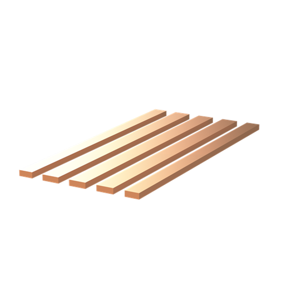 VC43HT-BF630 flat copper set 630A L=435MM consisting of 3x30x10/2x25x10 image 2