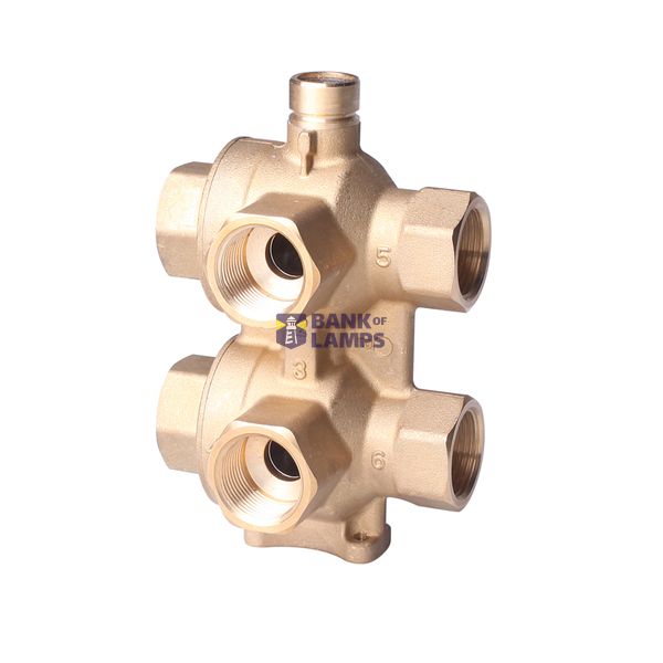 ChangeOver6, 6-way ball valve, DN20 image 1