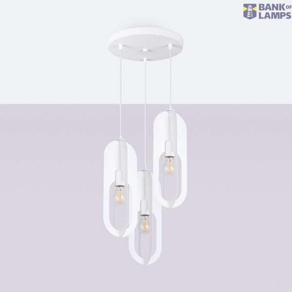 Pendant lamp NICUS 1 white image 3