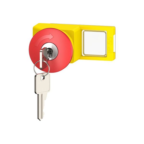 Emergency OFF push-button OD-SM1E-TLK image 1